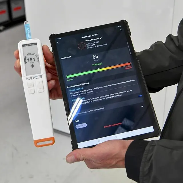 photo une hydratation plutôt convenable pour oliver rasmussen, à spa-francorchamps, lors de la troisième manche du championnat du monde d’endurance (wec) 2023.  ©  le maine libre – yvon loue