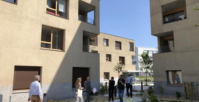 photo  la résidence villa lisa abrite 33 logements, dont 24 en bail réel solidaire. 