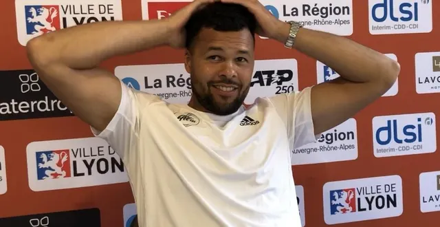 photo  jo-wilfried tsonga nous a reçus à lyon le mercredi 24 mai, un après la fin de sa carrière. entretien.  &copy;  ouest-france 
