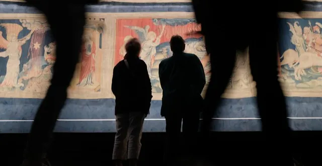 photo  désormais inscrite à l’unesco, la tapisserie de l’apocalypse, exposée à angers (maine-et-loire), a une histoire mouvementée.  &copy;  ouest-france 