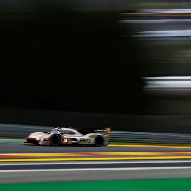 photo première course de jota avec la porsche 963, et premier résultat probant. à suivre au mans.  ©  wec