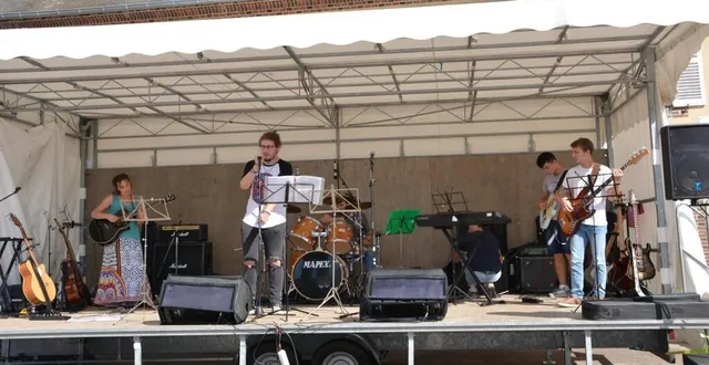 photo  les musiciens de l’association participent à de nombreux événements locaux.  &copy;  archives ouest-france 