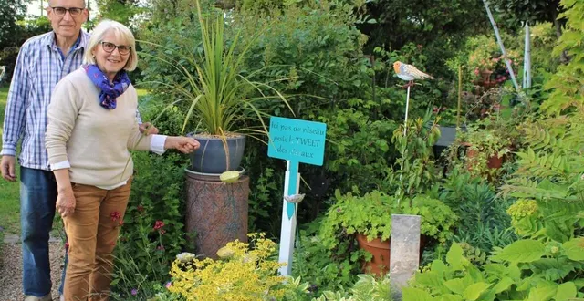 photo  bertrand et michèle garreau : « ici, pas de réseau, juste le « tweet » des oiseaux ! »  &copy;  ouest-france 
