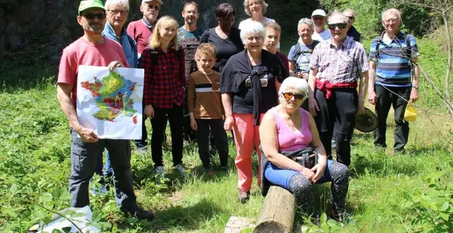 photo  en dehors de son intérêt géologique, la faille de perseigne est aussi un lieu d’initiation à l’escalade.  &copy;  le maine libre 