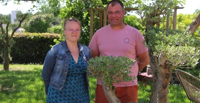 photo  aurélie doiteau et miguel bruneau organisent leur marché d’été ces 2 et 3 juin 2023, à la ferme de l’etournière, à crosmières.  &copy;  ouest-france 