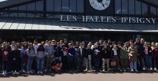 photo  collégiens et lycéens ont passé ensemble une journée riche en découvertes.  &copy;  ouest-france 