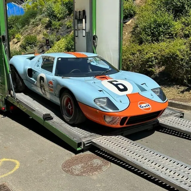 photo la ford gt40 lauréate en 1968 et 1969.  ©  ouest-france