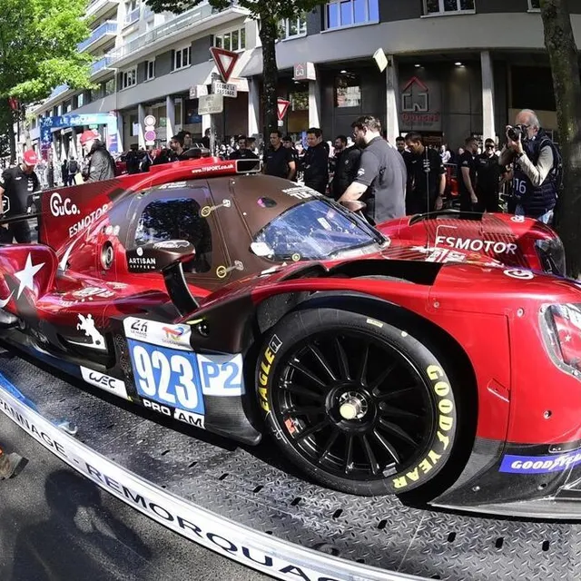 photo l’oreca lmp2 du team turkey.  ©  vincent michel / ouest-france