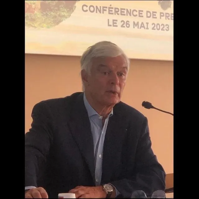 photo philippe toussaint, le président de septembre musical de l’orne.  ©  ouest-france