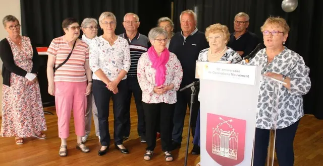 photo  maryline sanglebœuf, présidente, a convié les adhérents du club générations mouvement pour son 50e anniversaire.  &copy;  le maine libre 