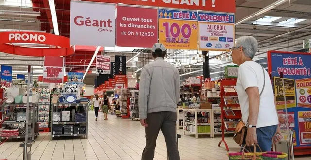 photo  angers, le 4 juillet 2019. les géant casino d’espace anjou (ici) et de la roseraie figureront-ils sur la liste des magasins cédés ?  &copy;  archives co – josselin clair 