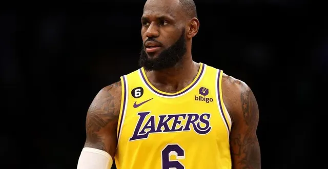 photo  lebron james va donner le départ des 24 heures du mans 2023.  &copy;  photo : maddie meyer / getty images / afp 