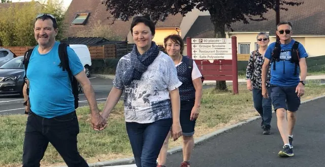 photo  un parcours de 11 km était proposé aux marcheurs en 2023.  &copy;  le maine libre 