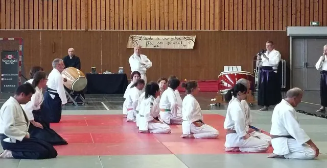 photo  lors d’une démonstration présentée par luc gaydon, à droite.  &copy;  ouest-france 