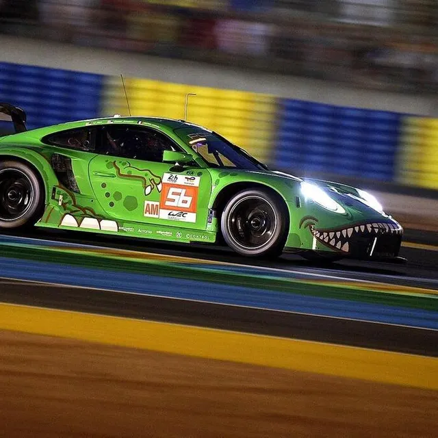 photo porsche 911 rsr-19 / project 1 n°56 pilotée par matteo cairoli – p.j.hyett – gunnar jeannette  les essais libres des 24h du mans 2023 ce mercredi 7 juin 2023 au mans (72)  ©  marc ollivier/ouest-france