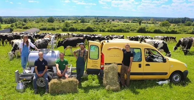 photo  lucie mésange, la fromagère, étienne et mathieu boudvin, les éleveurs, maxime bouysse- mesnage, le maraîcher… tous travaillent pour une agriculture respectueuse.  &copy;  christophe serrare 