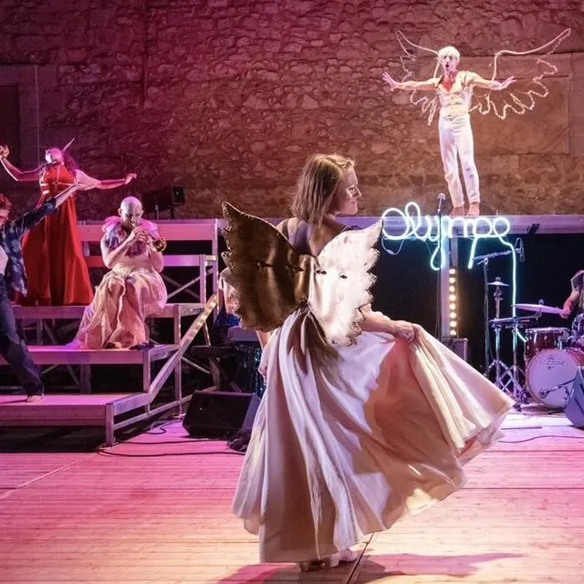 photo « psyché », la troisième pièce de la trilogie molière jouée par le nouveau théâtre populaire au festival d’avignon, en 2021.  ©  thierry cantalupo