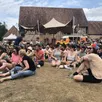 photo en attendant les concerts du samedi soir, des quiz étaient organisés sur le site du festival.