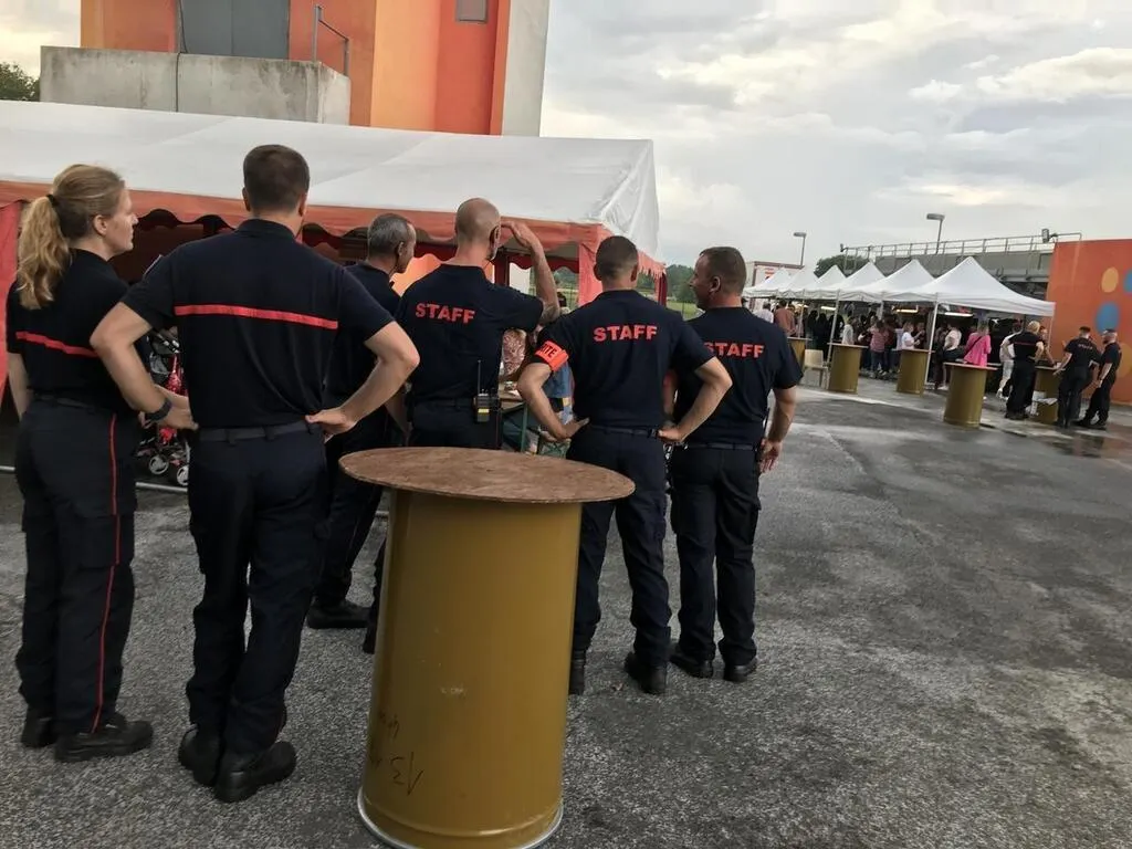 Bat et feu d’artifice ce samedi soir avec les pompiers de Châteaubriant