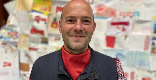 photo  l’adjudant jean-charles busnot a officiellement pris le commandement du centre de secours de chanu (orne) ce samedi 10 juin 2023.  &copy;  ouest-france 