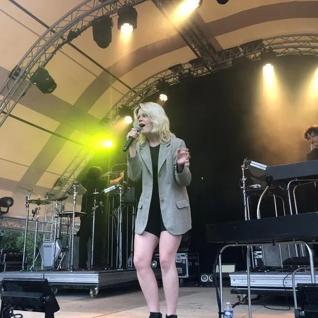 photo la chanteuse zaho de sagazan s’est produite samedi soir.  ©  ouest-france