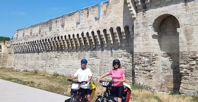 photo  bruno et martine hurel ont rapporté, à eux deux, 815 kilomètres au compteur de l’association aime.  &copy;  aime 
