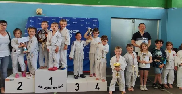 photo  les jeunes judokas ont reçu coupes et médailles.  &copy;  . ouest-france 
