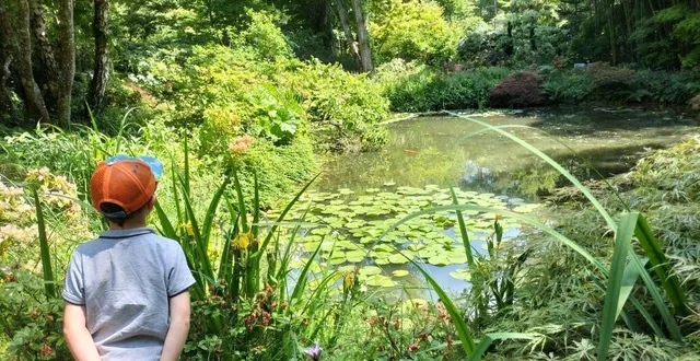 photo  le jardin permet d’apprécier au mieux la composition du paysage afin que l’œil et l’esprit soient à tout instant sollicités.  &copy;  le maine libre 