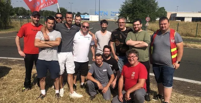 photo  un deuxième jour de grève se profile ce mercredi 14 juin 2023 pour une centaine de salariés de l’entreprise ntn transmissions europe d’allonnes (sarthe).  &copy;  archives ouest-france 