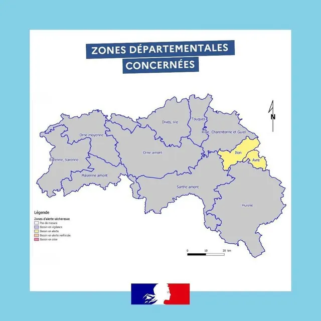 photo les secteurs des rivières avre et iton sont concernés par l’arrêté.  ©  préfecture de l’orne
