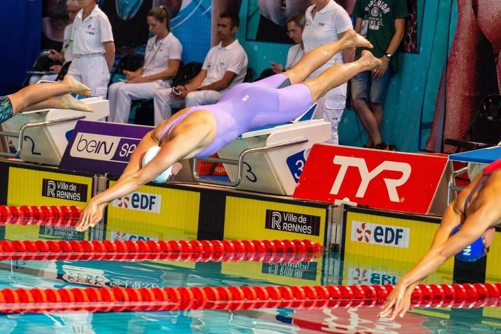 Natation. Championnats de France record de France pour les