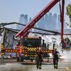 photo  61 sapeurs-pompiers ont été engagés ce jeudi 15 juin 2023 à aigné, lieu-dit le pré du doué, où deux poulaillers industriels ont pris feu. 