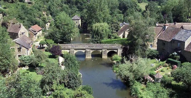 photo  au cœur des alpes mancelles, le petit village de saint-céneri-le-gérai?, a ce petit supplément d’âme qui en fait l’un des plus beaux villages de france.        &copy;  archives le maine libre 