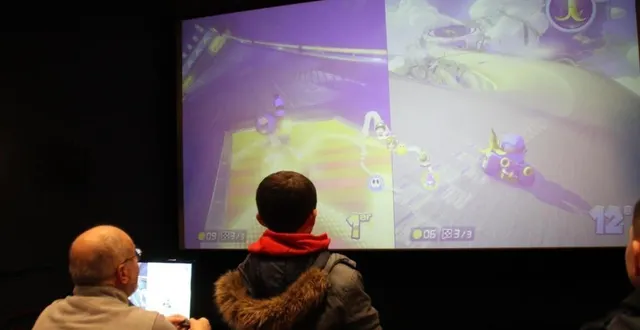 photo  parmi les animations proposées, un tournoi de mario kart.  &copy;  archives illustration le maine libre 