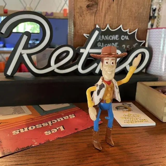 photo chaque détail de la décoration du vintage’bar de perrou (orne) a été pensé par agathe letheuré.  ©  ouest-france