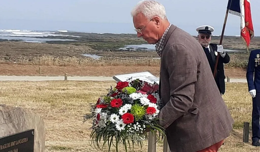 À Préfailles, ils se sont souvenus des victimes du Lancastria Saint