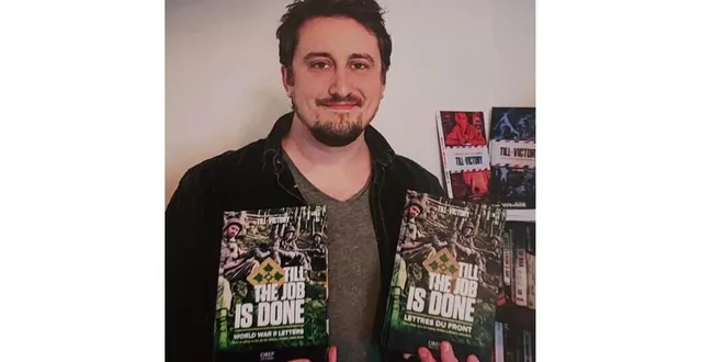 photo  clément horvath est l’auteur de till victory et en présente le troisième opus.  &copy;  clément horvath 