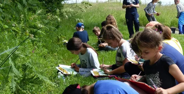 photo  un travail pédagogique proposé aux élèves en abordant le changement climatique. comme à villeneuve-en-perseigne.  &copy;  le maine libre 