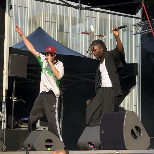 photo susanoô a assuré l’ambiance sur la place des jacobins.  ©  le maine libre
