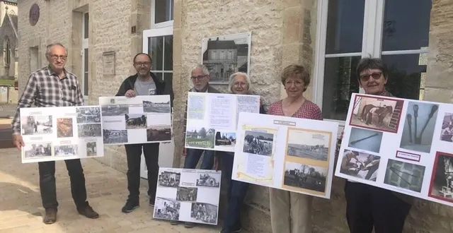 photo  jean-pierre, noëlle, jean-michel, jocelyne, jean-louis et raymonde présenteront une exposition retraçant la vie de la commune de goulet depuis 1787.  &copy;  ouest-france 