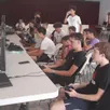 photo  il n’y avait que des garçons inscrits à la journée gaming. 