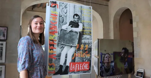 photo  clémentine abélard, responsable de la communication du carroi, a imaginé cette exposition pour les 30 ans des affranchis.  &copy;  ouest-france 