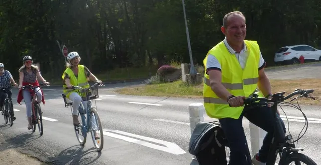 photo  les aménagements réalisés après concertation ont été inaugurés lundi 19 juin 2023.   &copy;  le maine libre 