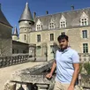photo  xavier fautrelle de fondaumière a racheté le château des feugerets en 2018. 