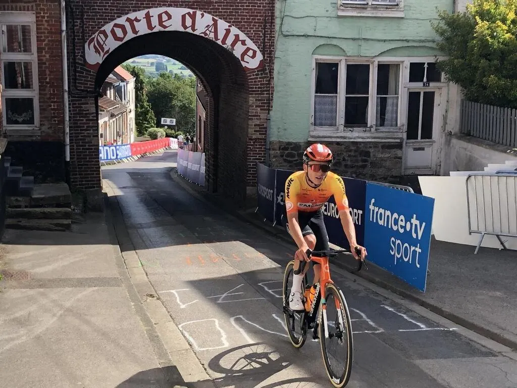 Cyclisme Championnats de France. Thomas Gachignard et Tom Mainguenaud