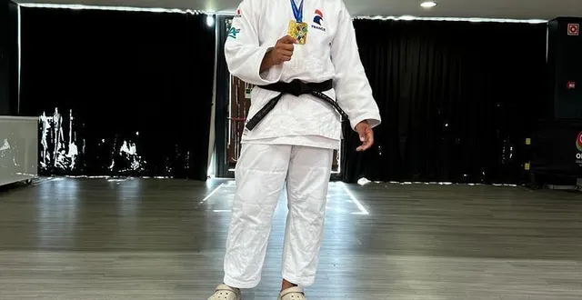 photo  léonie minkada-caquineau, championne d’europe des plus de 70 kg.  &copy;  photo anthony mortini 
