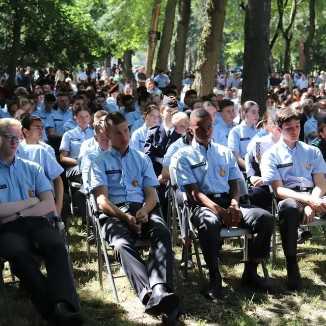 photo les brutions et leurs familles ont assisté à la remise des prix, pendant laquelle de nombreux élèves ont été récompensés.  ©  ouest-france