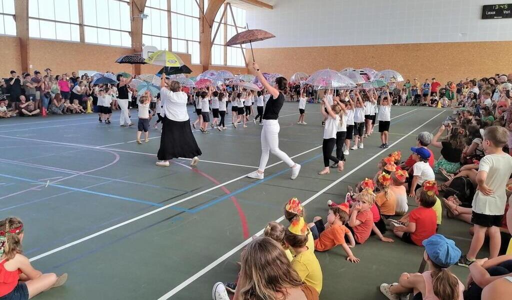 Crevin Un magnifique spectacle de lécole Arc en Ciel Vitré maville com