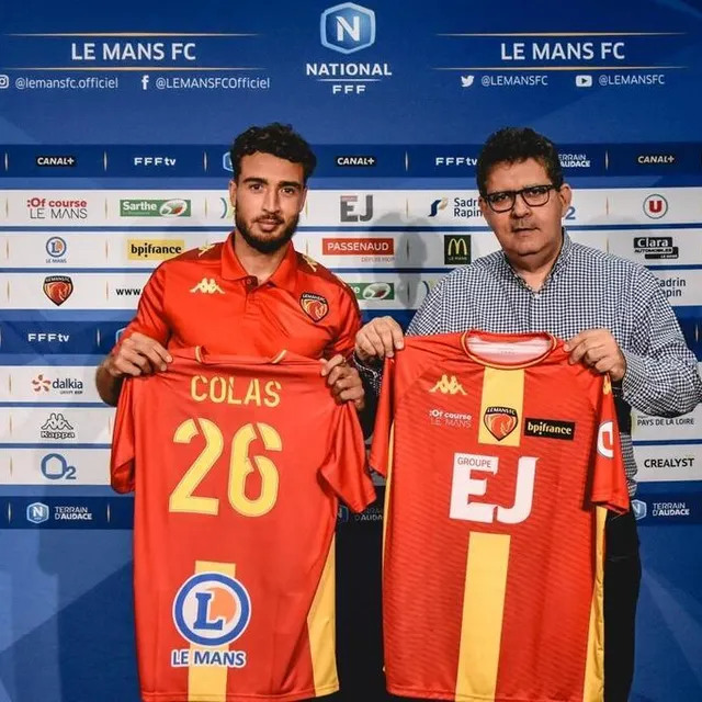 photo erwan colas a inscrit six buts et délivré 10 passes décisives avec la réserve de lorient lors de l’exercice écoulé.  ©  photo : le mans fc