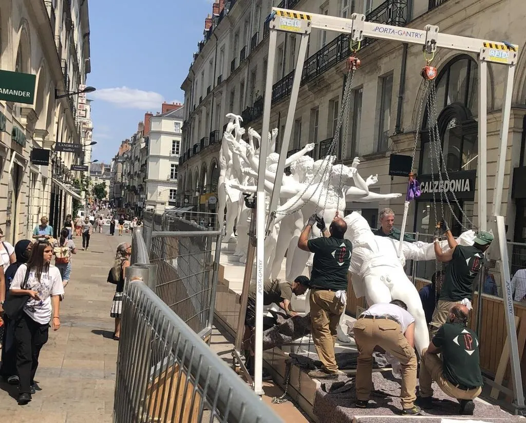Nantes. Les statues du Voyage à Nantes prennent place en ville - Nantes ...